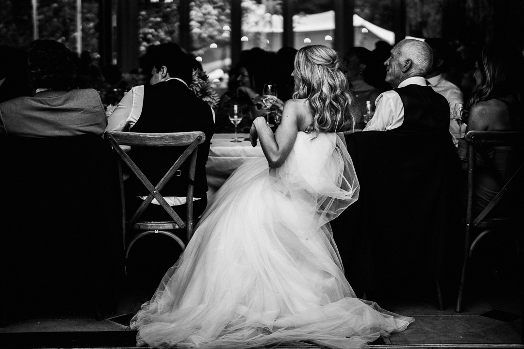 Natural bridal portrait at a Sussex countryside wedding